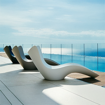 Fiber Chaise lounge 1(MR)